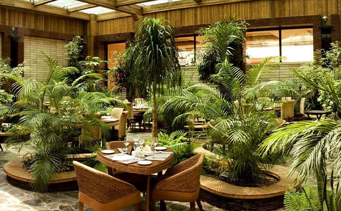 Roof Garden Restaurant in darvishi hotel