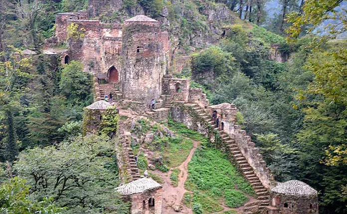 rudkhan Castle in iran