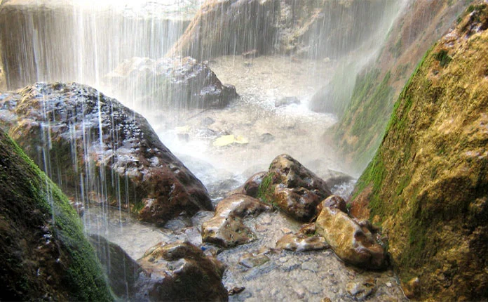 one of akhlamad waterfalls